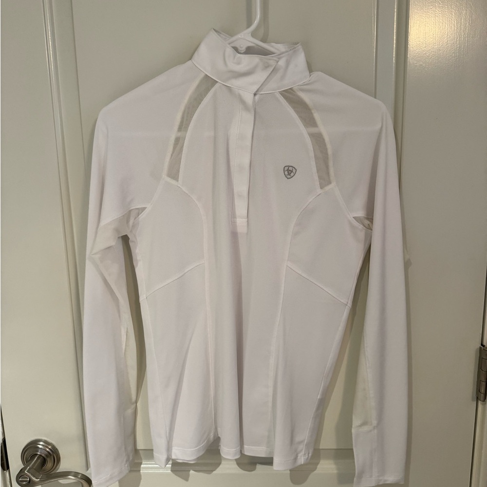 Ariat Pro Series White Show Shirt White NEW